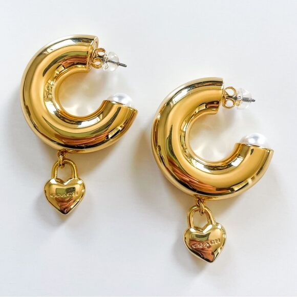 Coach chunky statement hoops - Picture 5 of 7